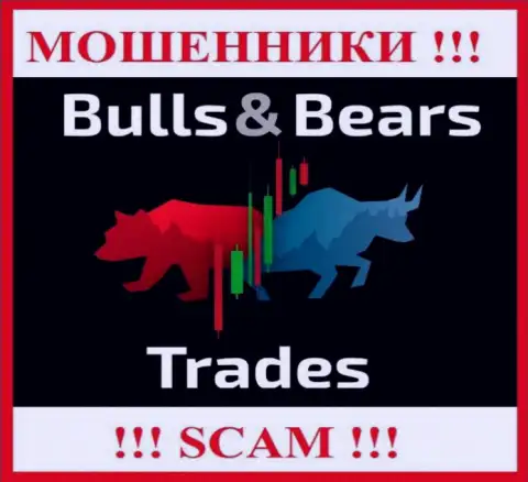 Логотип МОШЕННИКОВ BullsBearsTrades