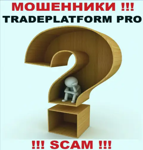 По какому именно адресу юридически зарегистрирована организация TradePlatform Pro неведомо - МОШЕННИКИ !!!