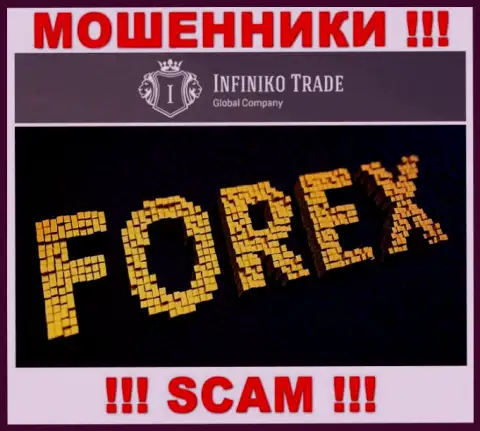 Будьте бдительны ! Infiniko Trade МОШЕННИКИ ! Их тип деятельности - Forex