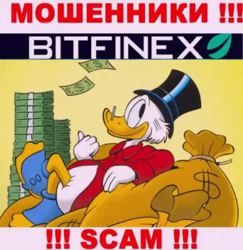 С Bitfinex заработать не выйдет, затащат к себе в организацию и сольют подчистую