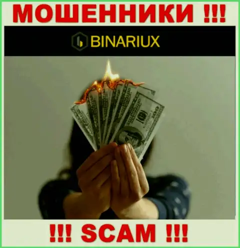 Вы сильно ошибаетесь, если вдруг ожидаете заработок от работы с дилером Binariux - это МОШЕННИКИ !!!