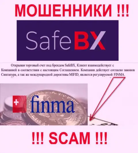 Сейф БиИкс и их регулятор: FINMA - это МАХИНАТОРЫ !!!