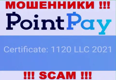 Point Pay - это очередное разводилово !!! Рег. номер этой организации: 1120 LLC 2021