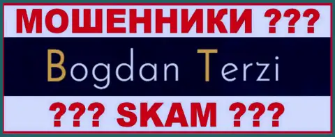 Логотип информационного сервиса Богдана Терзи - bogdanterzi com