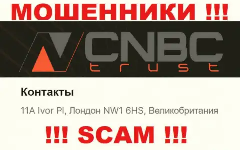 На официальном онлайн-сервисе СНБС Траст указан ложный адрес регистрации - это ВОРЫ !!!