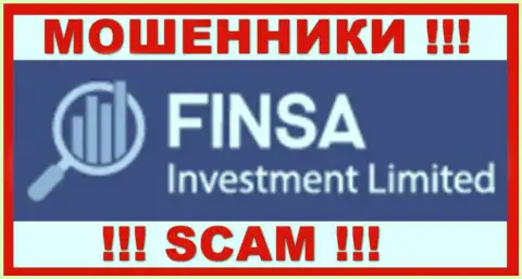 FinsaInvestmentLimited Com - это SCAM !!! МАХИНАТОР !