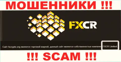 FX Crypto - это internet-жулики, а управляет ими FXCR Limited