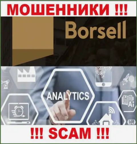 Мошенники Borsell, орудуя в сфере Аналитика, оставляют без денег людей