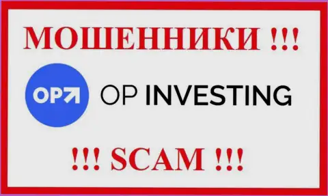 Лого МОШЕННИКОВ OPInvesting Com