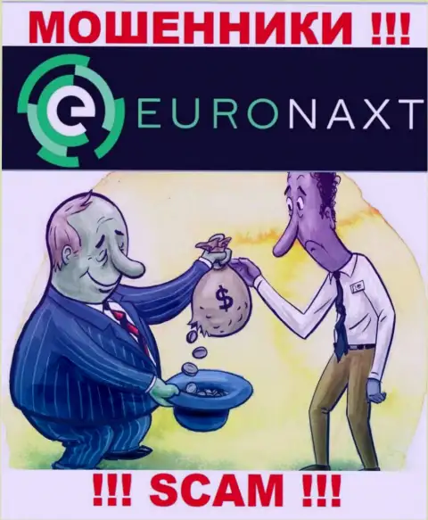 В дилинговой конторе EuroNaxt Com обманным путем выманивают дополнительные вложения