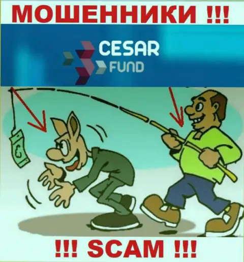 Мошенники Cesar Fund подыскивают очередных доверчивых людей