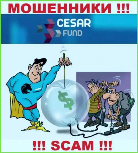Не нужно доверять Cesar Fund - обещают хорошую прибыль, а в конечном результате оставляют без средств