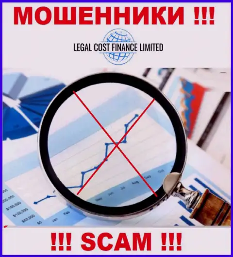 Legal Cost Finance действуют незаконно - у данных обманщиков нет регулятора и лицензии, будьте весьма внимательны !!!