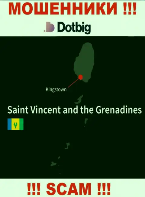 DotBig имеют оффшорную регистрацию: Kingstown, St. Vincent and the Grenadines - будьте очень внимательны, аферисты