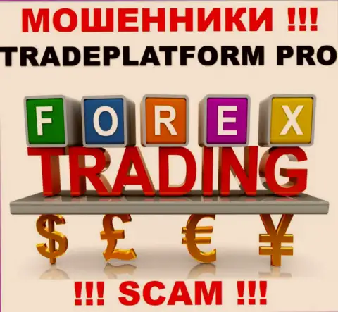 Не верьте, что деятельность TradePlatform Pro в направлении ФОРЕКС легальна