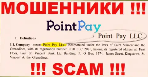 Point Pay LLC это компания, владеющая internet-мошенниками ПоинтПей