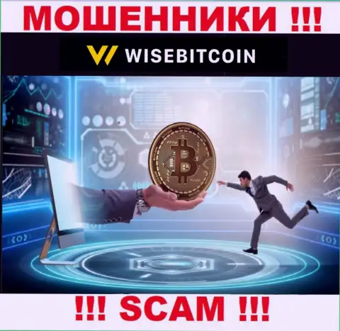 Не ведитесь на замануху интернет аферистов из организации Wise Bitcoin, разведут на деньги и не заметите