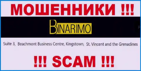 Бинаримо Ком это интернет мошенники !!! Спрятались в офшоре по адресу Suite 3, ​Beachmont Business Centre, Kingstown, St. Vincent and the Grenadines и вытягивают вложенные денежные средства реальных клиентов