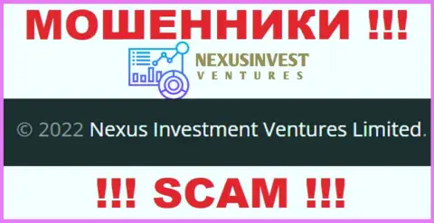 Nexus Investment Ventures Limited - это мошенники, а руководит ими Nexus Investment Ventures Limited