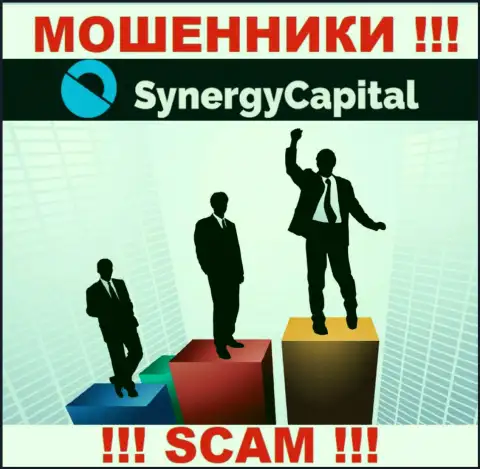 Synergy Capital предпочитают анонимность, информации об их руководителях Вы не найдете