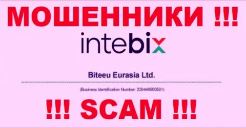 Как указано на официальном сервисе обманщиков BITEEU EURASIA Ltd: 220440900501 - это их рег. номер