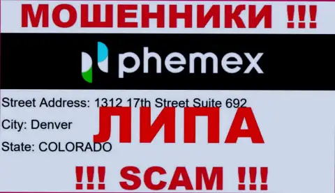 Офшорная юрисдикция компании ПхемЕХ у нее на сайте представлена ненастоящая, будьте очень бдительны !!!