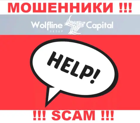 WolflineCapital развели на финансовые средства - напишите жалобу, вам попытаются помочь