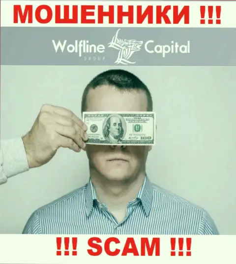 Деятельность Wolfline Capital НЕЗАКОННА, ни регулятора, ни разрешения на право деятельности нет